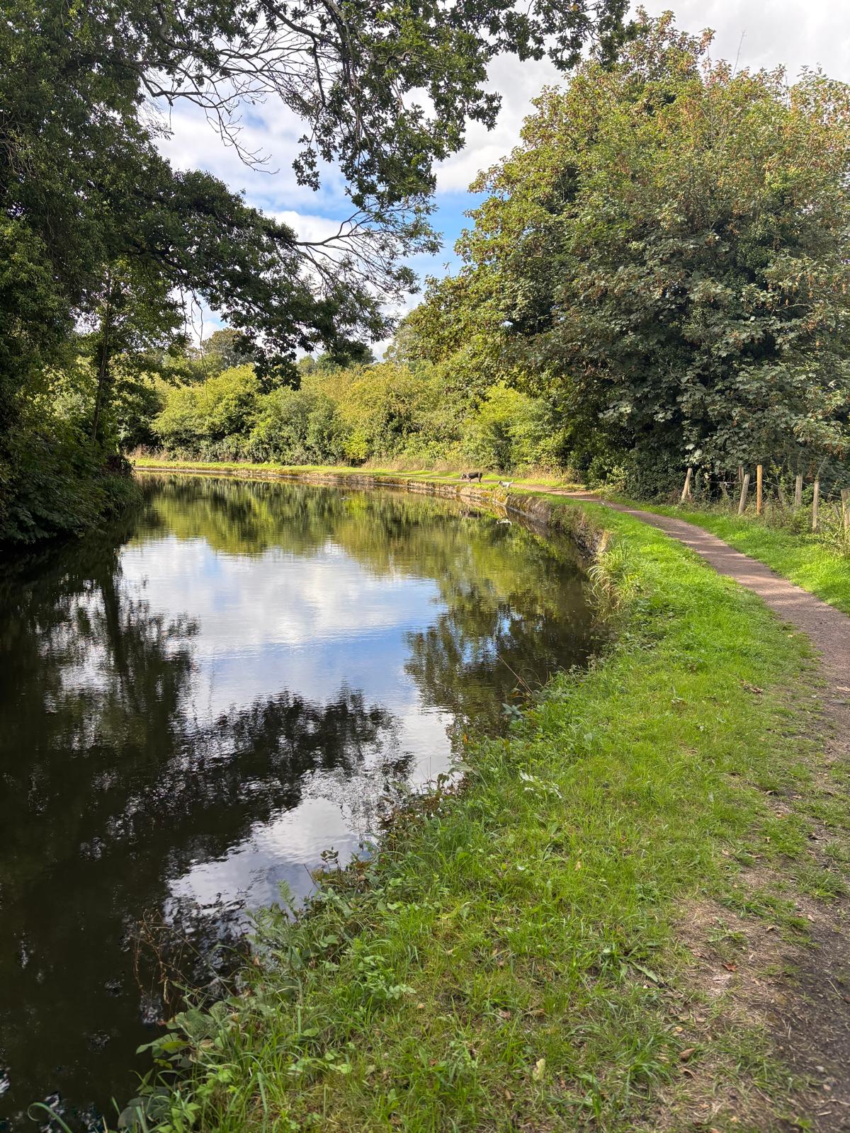Helen's photograph of a quiet canal path
